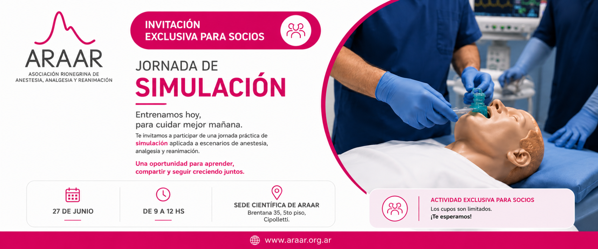 Jornada de Simulación para Socios ARAAR